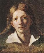 Theodore   Gericault Portrait Study of a Youth china oil painting artist
